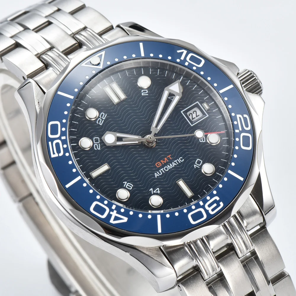 41mm Classic Fashion Automatic Men\'s Mechanical Watch 8215 Movement Sterile Dial Men\'s 316L Stainless Steel Watch