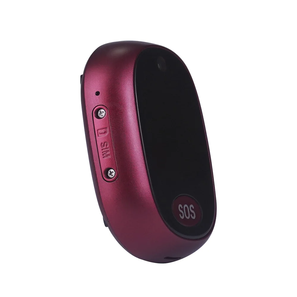 4G intelligent locator pager SOS one click emergency call for help, anti loss device, step counting pendant necklace