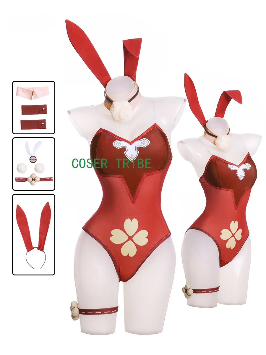 

Genshin Impact Klee Fleeing Sun Bunny Girl Women Cosplay Costume Cos Game Anime Party Uniform Hallowen Play Role Clothes