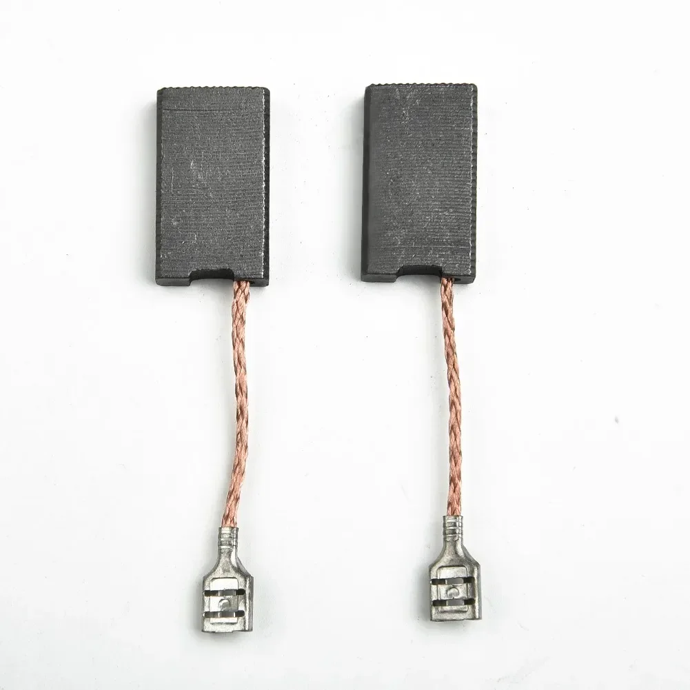 2x Szczotki węglowe 6.3x16x26mm Materiał węglowo-metalowy Anty-znoszeniowe Do Usuwania Pyłu Metalowego Konserwacja Narzędzia Ręczne