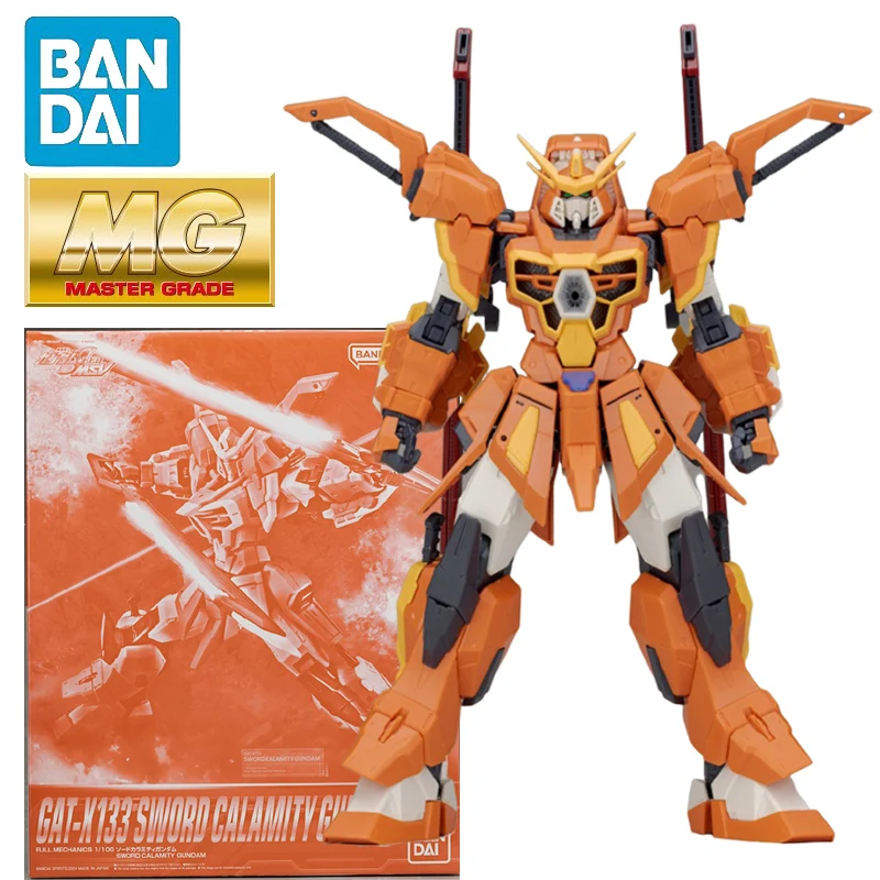 In Stock BANDAI PB Limited FULL MECHANICS MG 1/100 GAT-X133 SWORD CALAMITY GUNDAM Ver. Anime Action Figures Assembly Model Toy