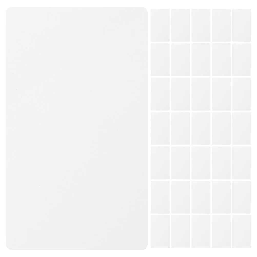500 قطعة كرافت فارغة سميكة بيضاء ملاحظة لكتابة البطاقات التعليمية بطاقات مذكرة لتقوم بها بنفسك دراسة التعلم مؤشر مجموعة من البطاقات ورقة السائبة #1