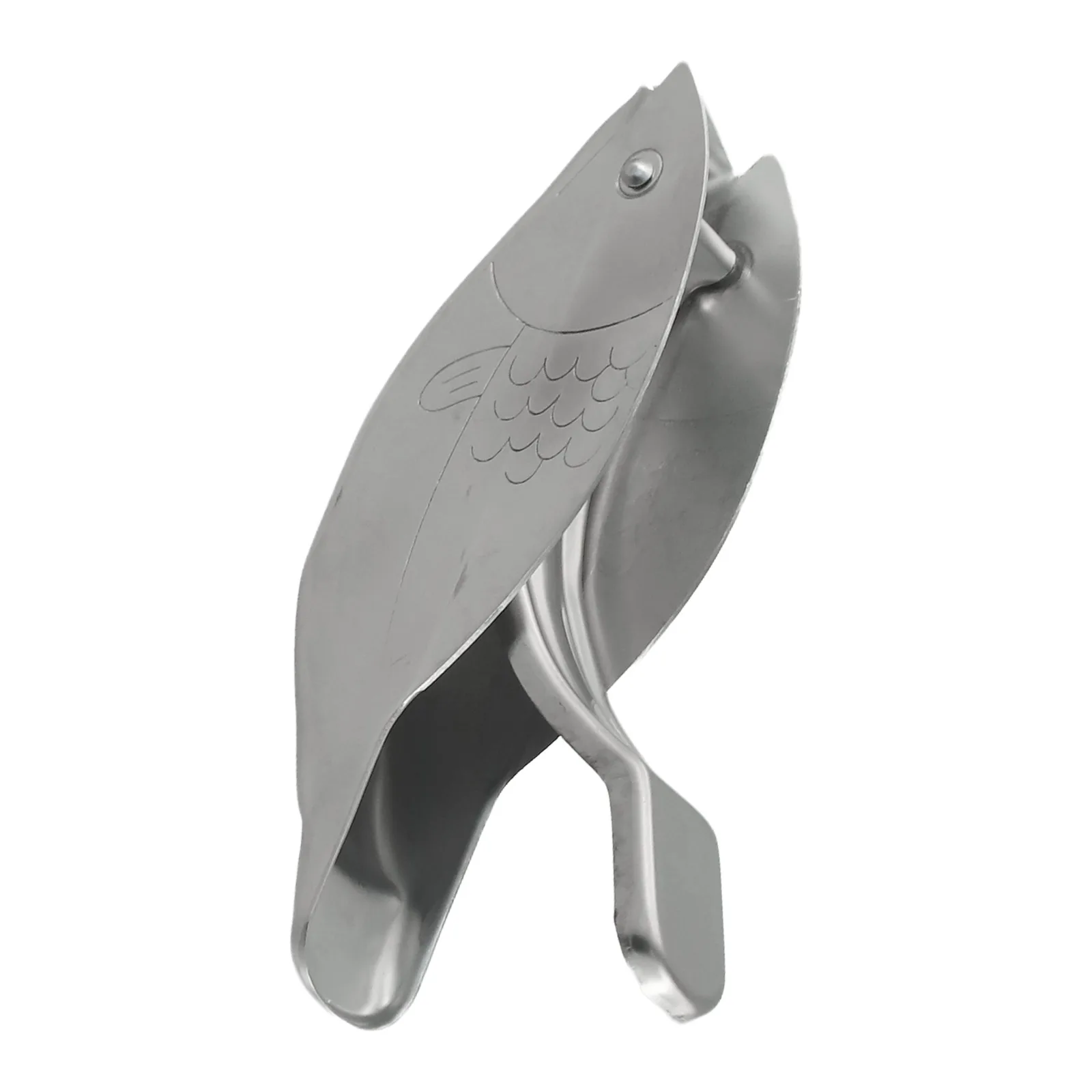 

1Pc Stainless Steel Lemon Slice Squeezer Fish Shaped Hand Juicer Citrus Lime Orange Fruit Press Manual Juice Crusher