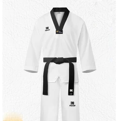 New KWON traspirante ad asciugatura rapida antiaderente per adulti WT Taekwondo uniformi Light Drape KWON TF60 tuta da combattimento di grandi dimensioni 200cm, 210cm