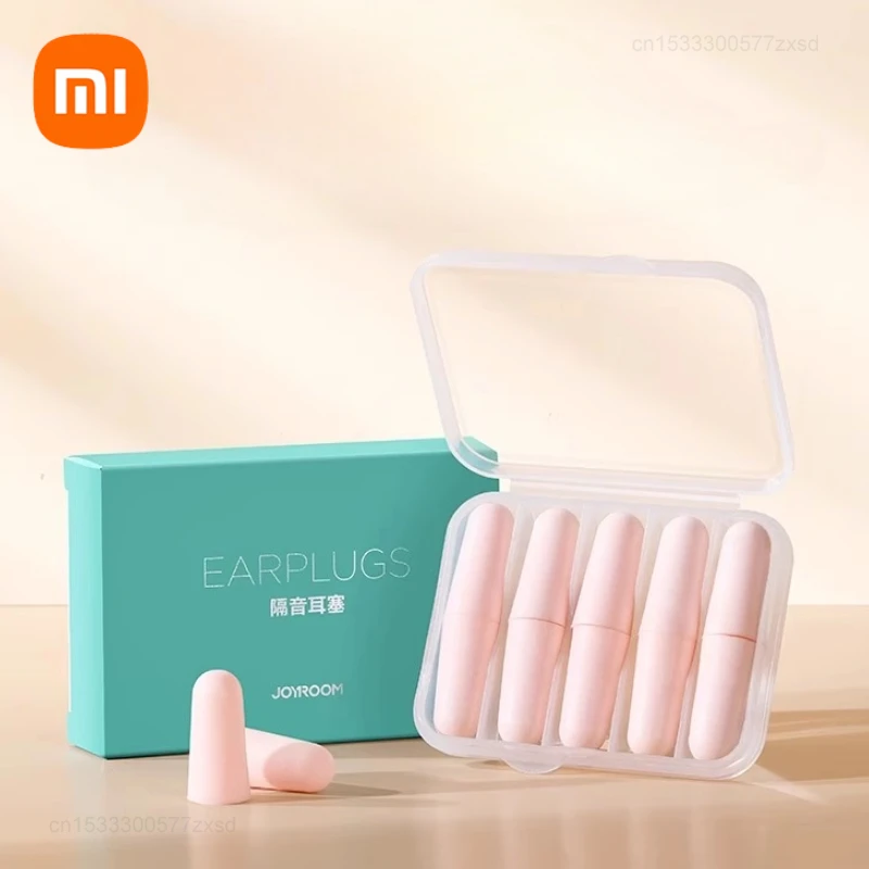 

Xiaomi 4/10 шт., беруши с шумоподавлением, пенопластовые беруши для сна, противошумные беруши с музыкальным шумоподавлением, изоляционные беруши, защита
