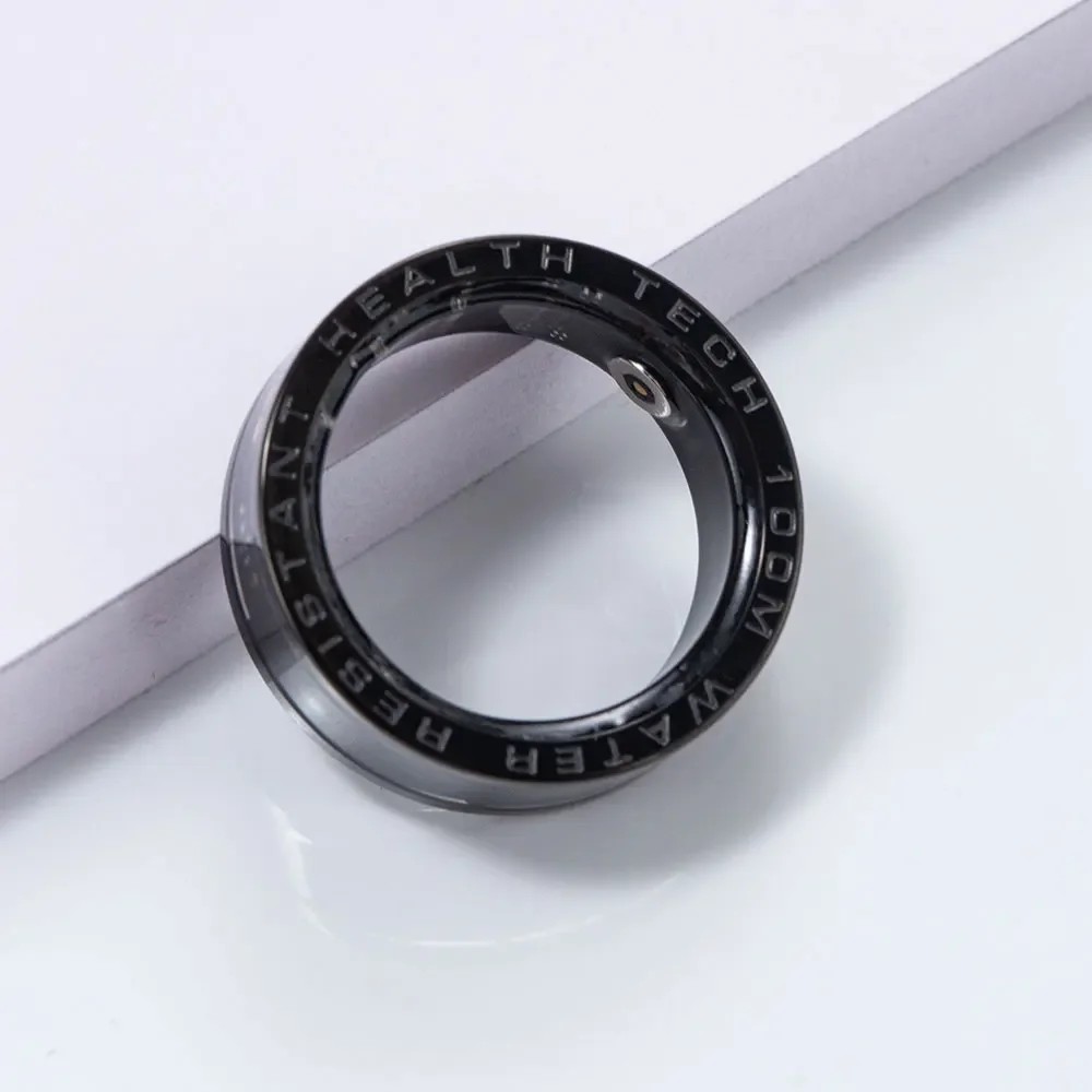 Smart Ring, Activity Tracker Men/Women for Health with Heart Rate, Blood Oxygen, Temperature, Pedometer, Sleep, APP Comp