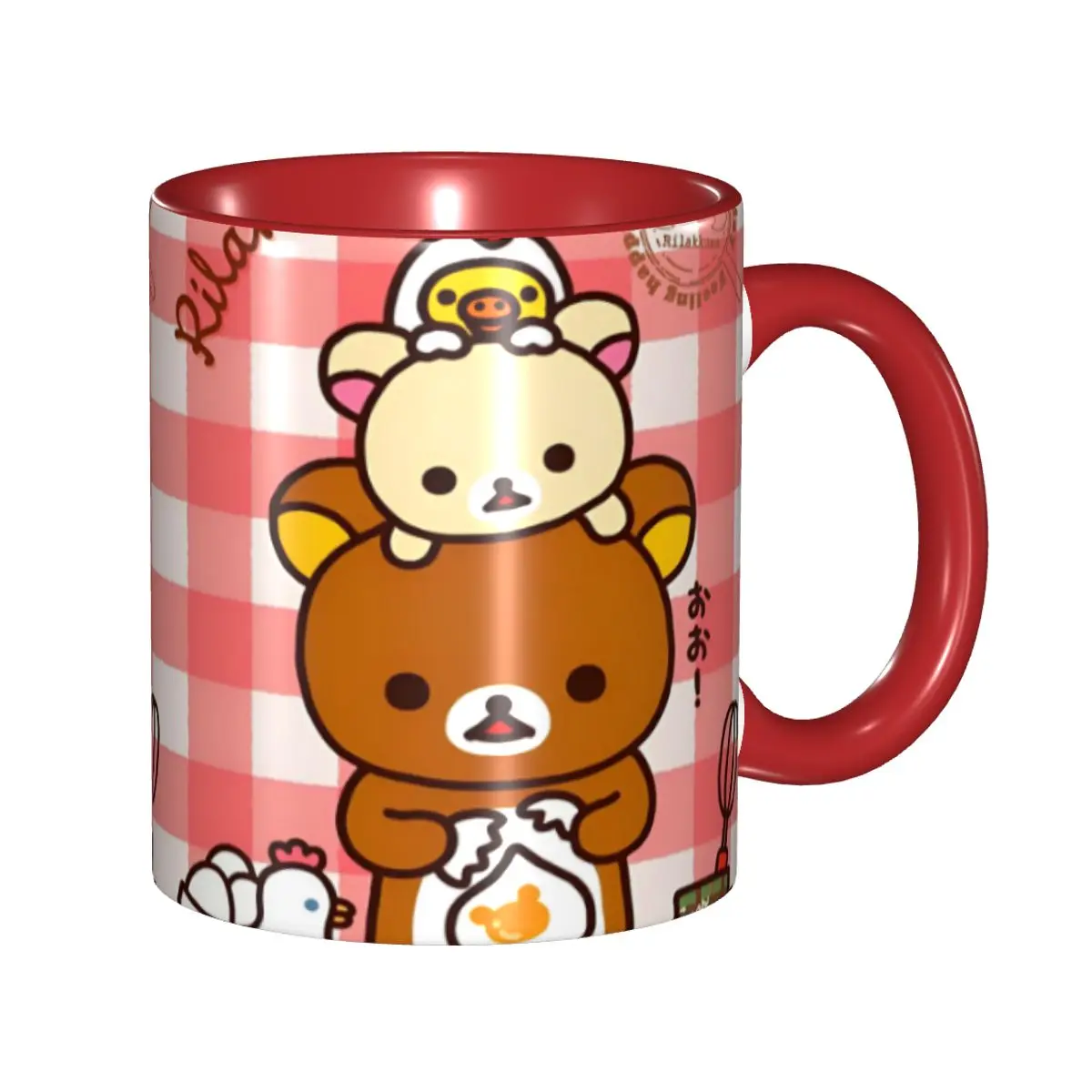 

Kawaii Bear Rilakkuma аксессуары кофейные кружки Kawaii чайные чашки подарки