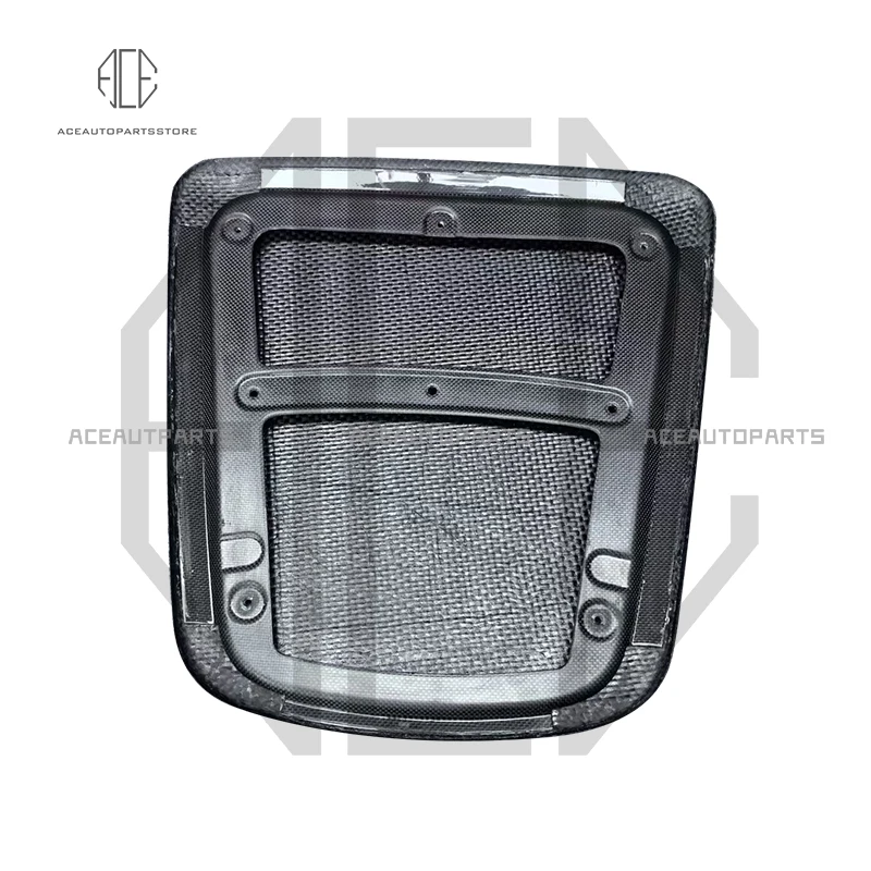 

Dry Carbon Fiber Rear Engine Cover for Ferrari 296 GTB Rear Interior Hood Cover Car Body Kit OEM Style