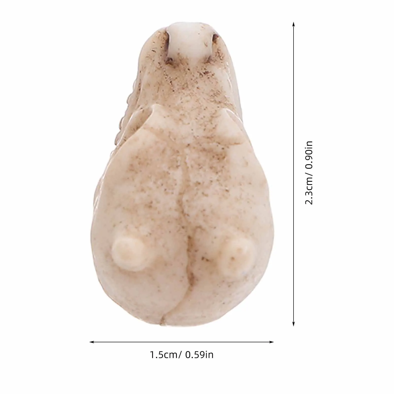 20pcs Outdoor Skull Statue Mini Dragon Head Resin Garden Decor For Lawn Fish Tank Terrarium Yard Backyard Patio Waterproof Small