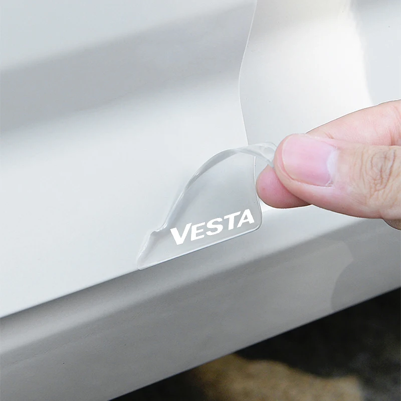 Car Door Corner Anti Collision Covers Scratch Protector Stickers For Lada Vesta 2023 sw cross 2019 Styling Accessories