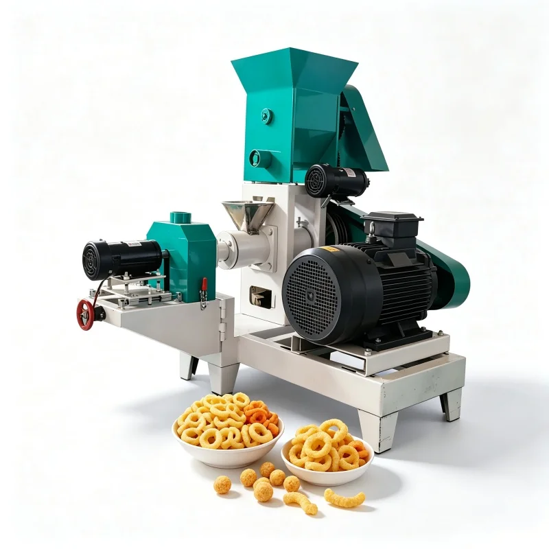 for^New High Quality Industrial Puffed Corn Rice Stick Screw Extruder Machine Snack Food Corn Puff Making Machine TD Brand Pure