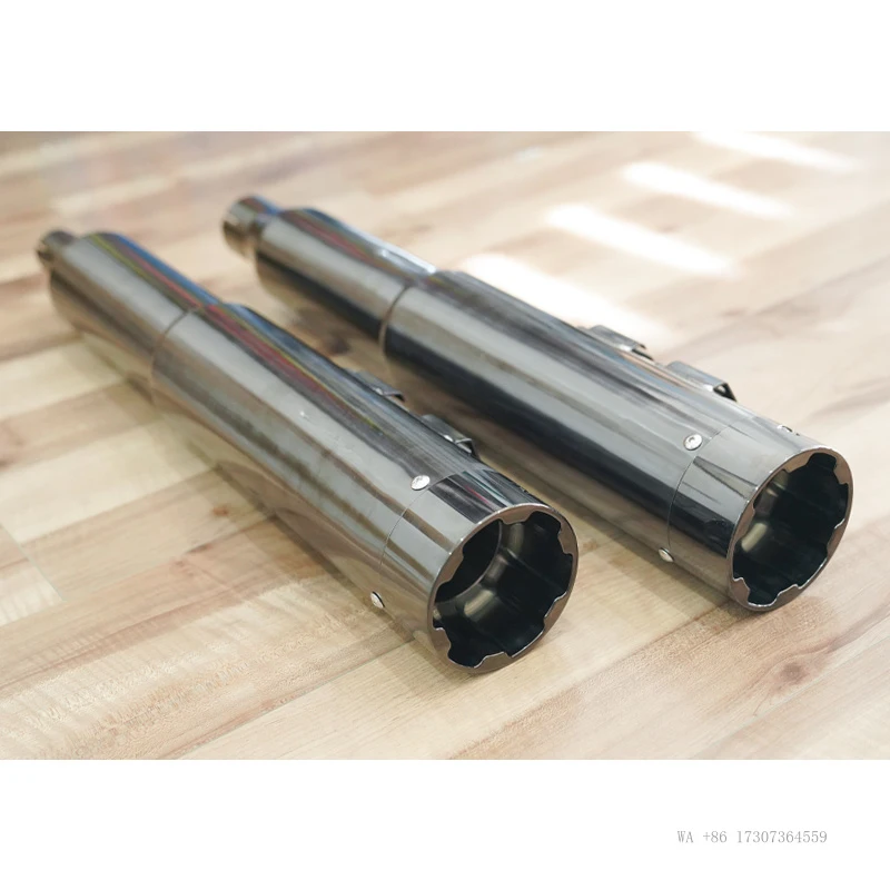 Exhaust System 2017-up Touring Electra glide Road Glide Street Glide Performance Exhaust Titanium Alloy Slip-On Muffler 121CVO
