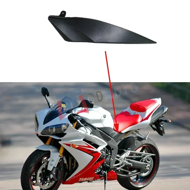 Para yamaha YZF-R1 2007 2008 tanque de combustível lado esquerdo e direito pequenas placas abs injeção carenagem yzf1000 acessórios da motocicleta