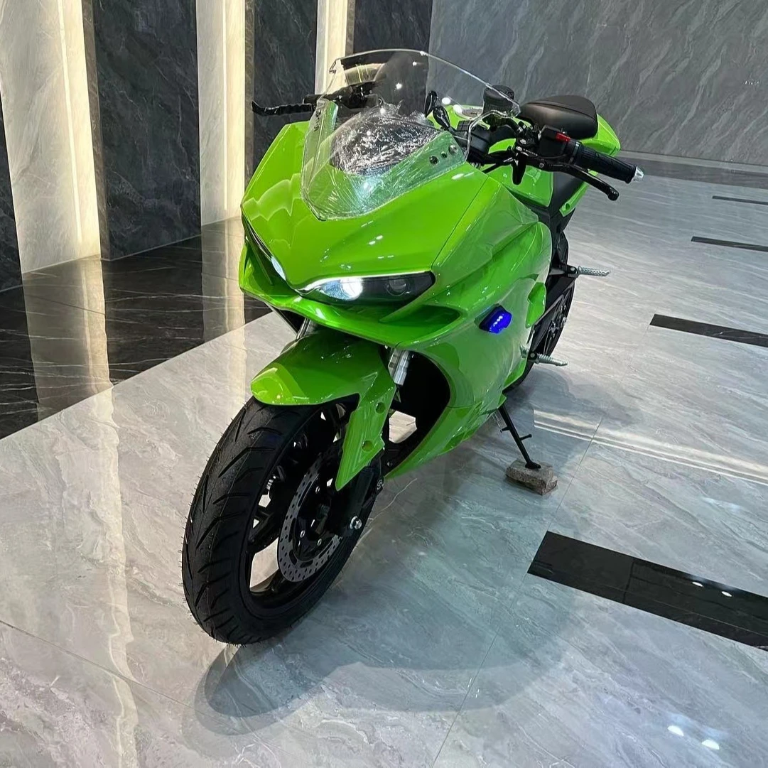 SXLL Newest Mid Driver Motor Single Swing Arm Super Power  8000W 72V  Electric Motorcycle