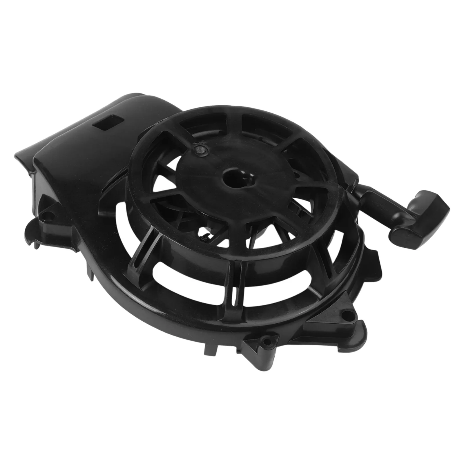 Coil Engine Black Recoil Starter Assembly Easy Installation Process Improves Engine Performance For 103M0B Engine