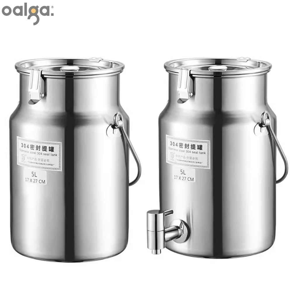 Oil Drum Cooking Oil Empty Barrel 304 Stainless Steel Barrel Storage Sealed Barrel Sealed Milk Faucet 오크통  برميل خشبي  탄통  지얄오크