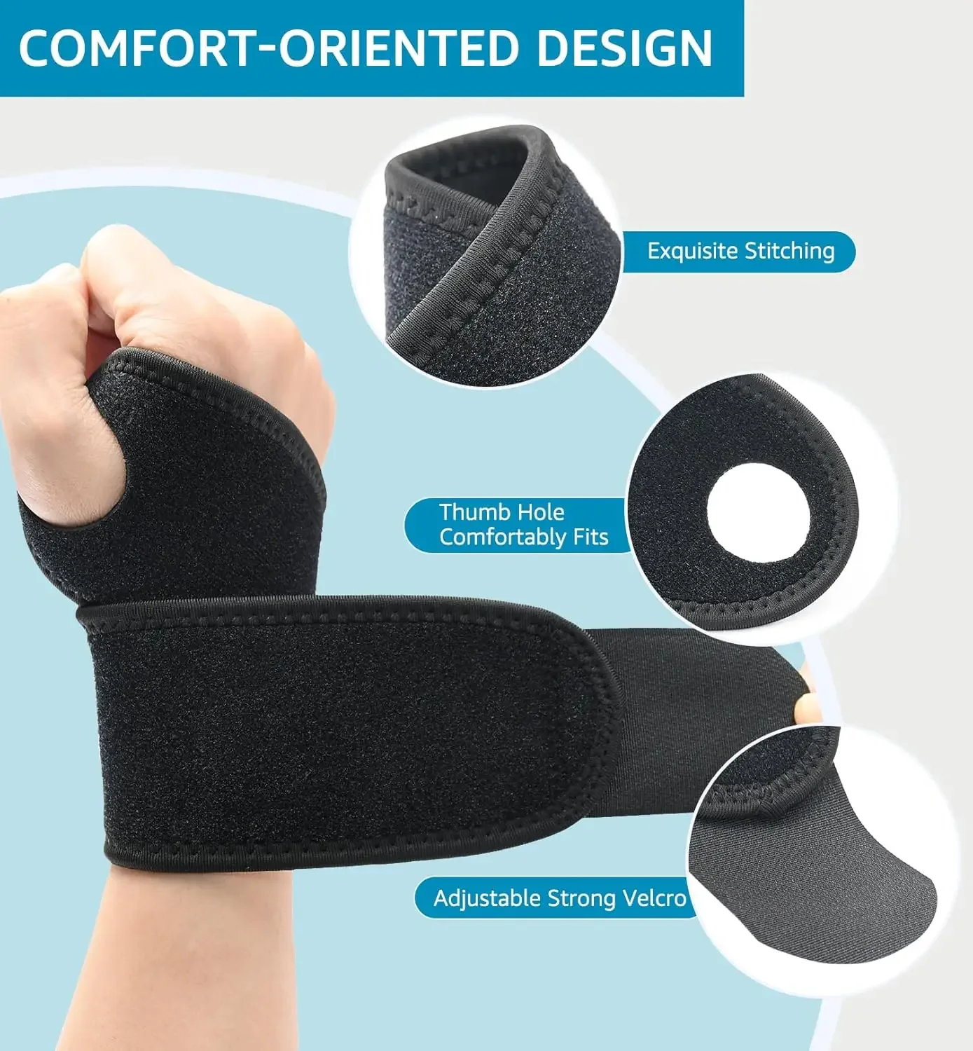 

1PC Adjustable Wrist Brace Perfect for Support Wrap Strap Hand Carpal Tunnel Brace Fitness Suitable carpal tunnel wrist injuries