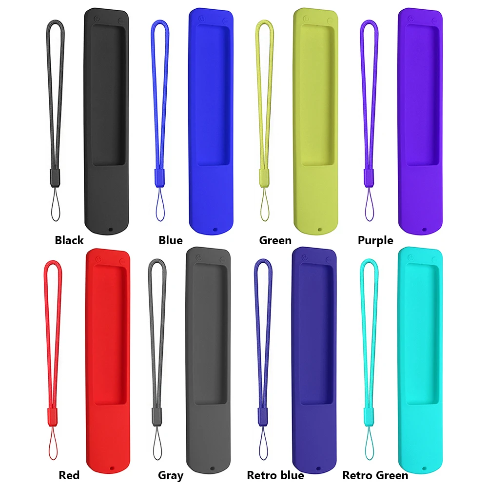 غطاء حماية من السيليكون غطاء حماية مضاد للانزلاق ومضاد للسقوط ومضاد للخدش مع حبل مضاد للضياع لهاتف Xiaomi XMRM-ML