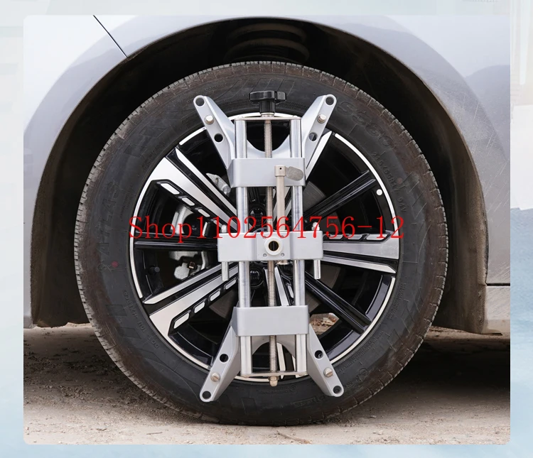 Зажим для колес, магнитный адаптер для выравнивания колес для прецизионных камнеров, позиционер четырех колес, инструмент для ремонта автомобиля Зажим для колес, магнитный адаптер для выравнивания колес для прецизионных камнеров, позиционер четырех колес, инструмент для ремонта автомобиля