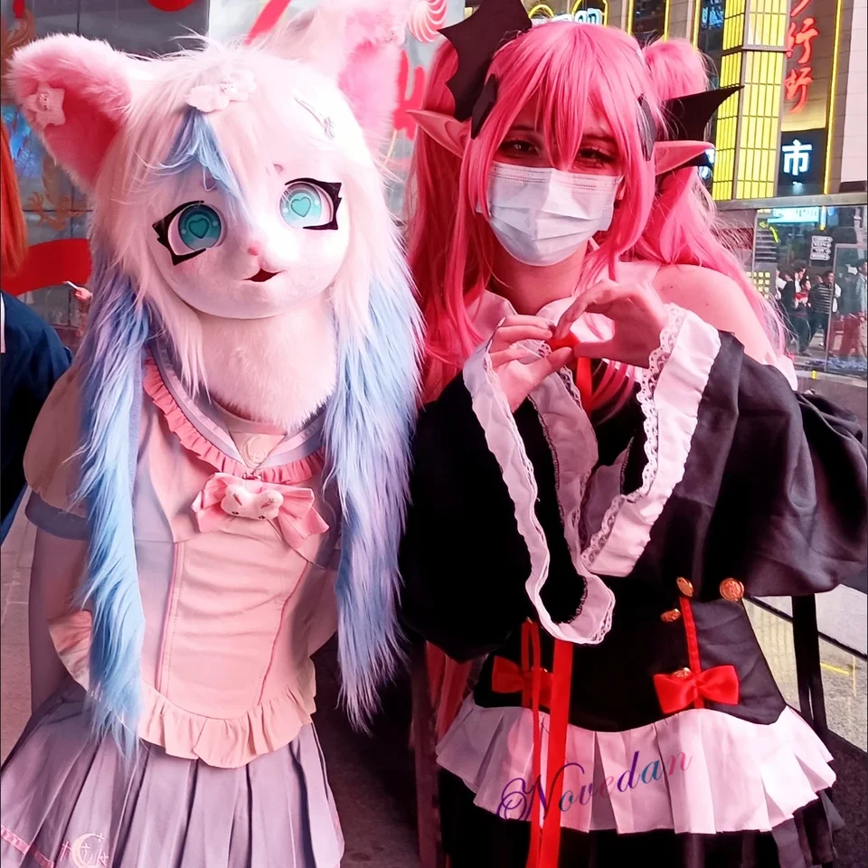 コスプレ　マスク　　着ぐるみ　コスチューム コスプレ用ヘッドマスク,コスプレ用マスク,着ぐるみ,キグ,猫,ウサギ