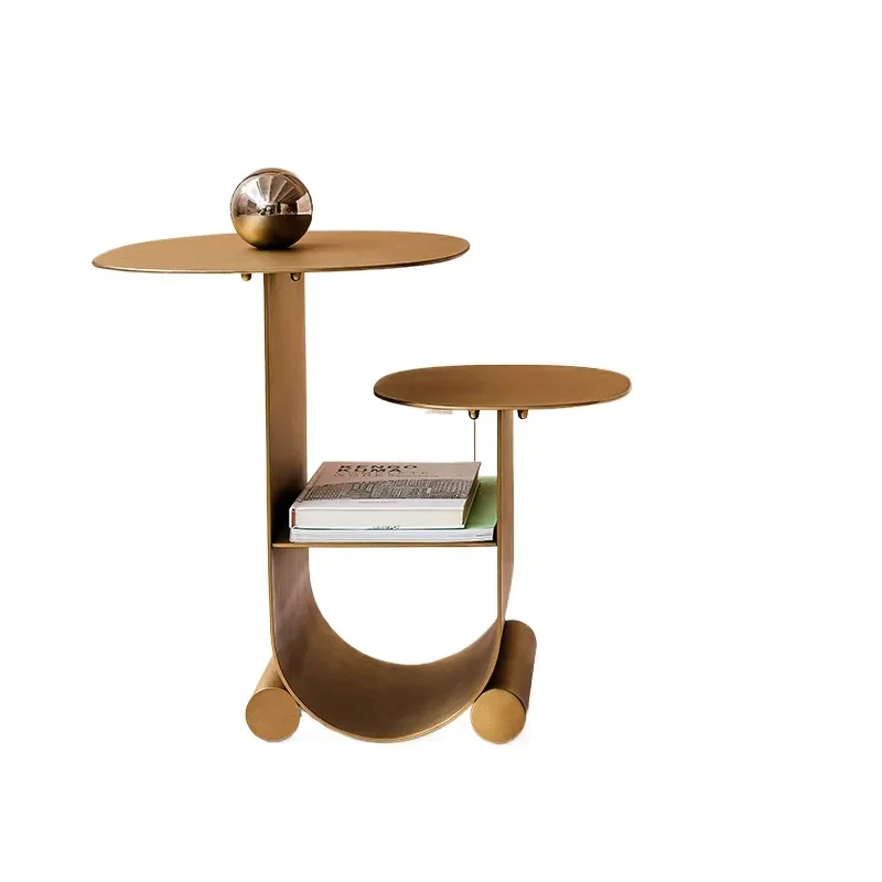 Factory Custom Premium Metal Gold Side Table Stainless Steel for Sofa Side or Bed Side or Accent Use