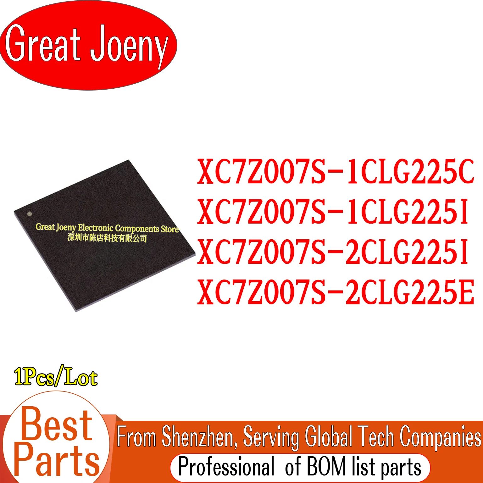 

XC7Z007S XC7Z007S-1CLG225C XC7Z007S-1CLG225I XC7Z007S-2CLG225I XC7Z007S-2CLG225E IC Chipset BGA-225