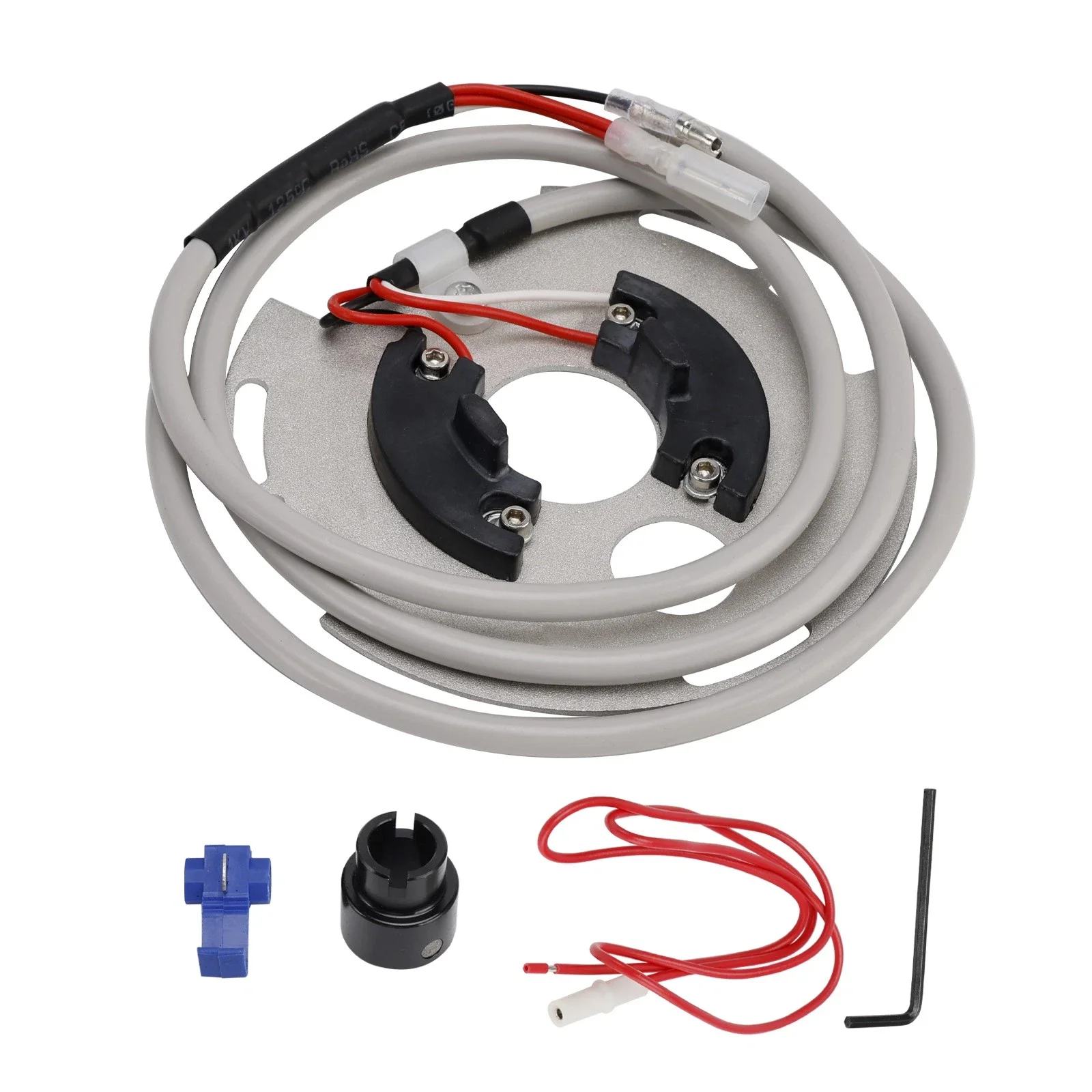 

Комплект зажигания для мотоцикла (аналог) с магнитной зажигательной пластиной для модернизации двигателя Kawasaki Kz900