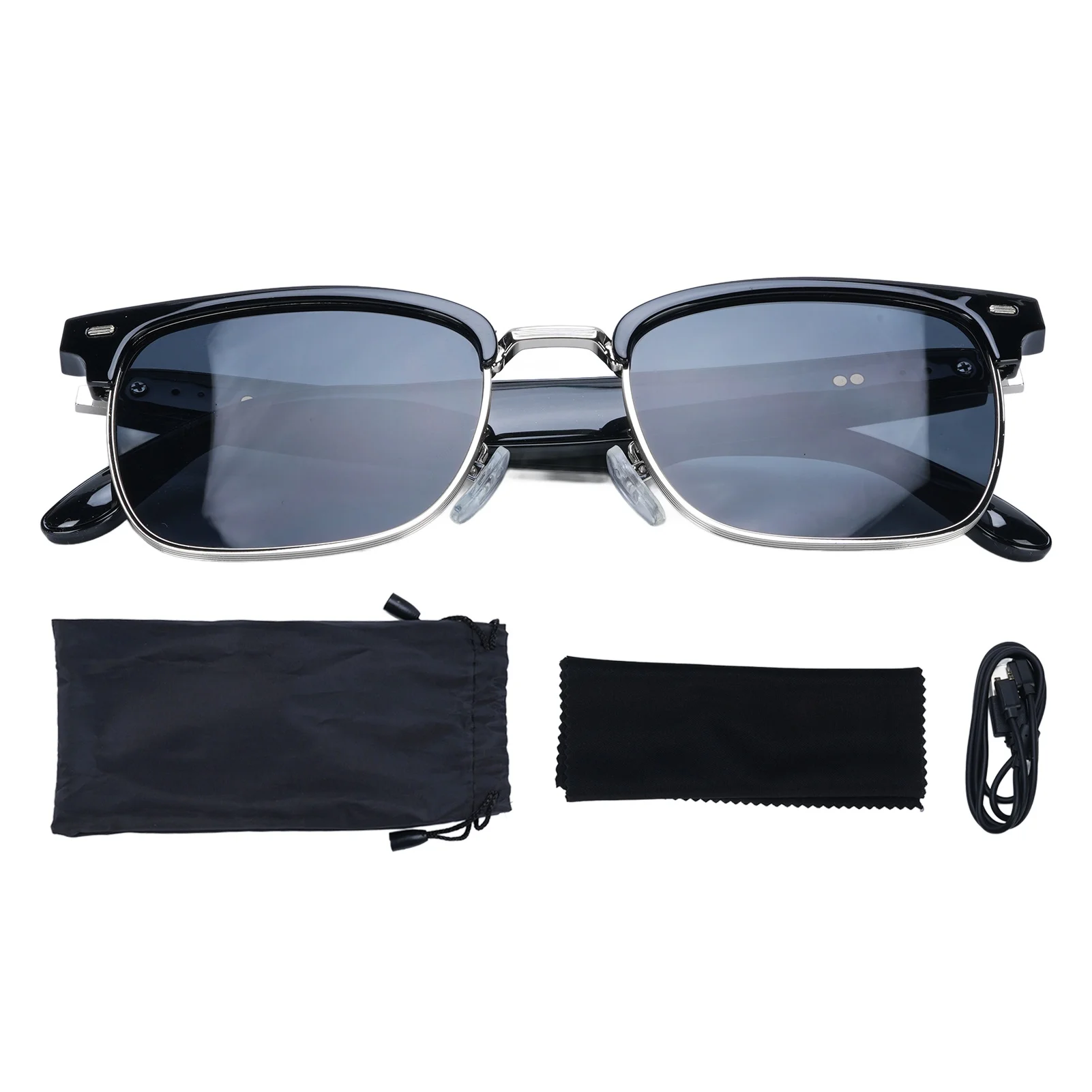 AI Smart Translation Sunglasses with Microphone Speaker Multiple Languages Real Time for Music Travel Calling