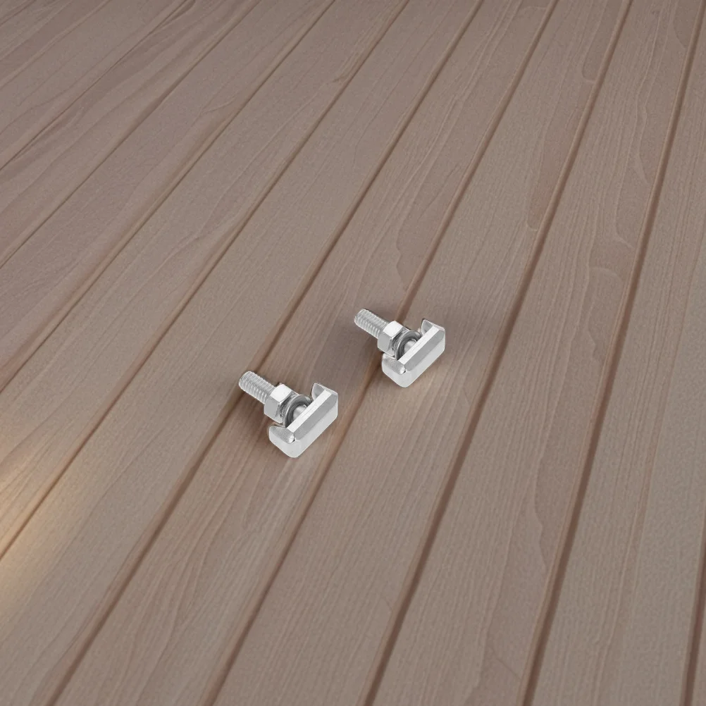 

2Pcs Stainless Steel Replacement Bolts Suv T-Shaped Fixed Durable Bolts for Automotive Terminal Connection