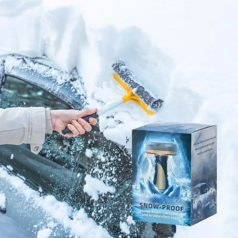 Brosse de déneigement de voiture pour SUV, grattoir à neige, déneigeur de voiture, détails de voiture