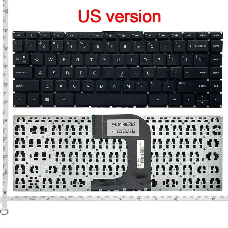 New Us Laptop Keybo… - image