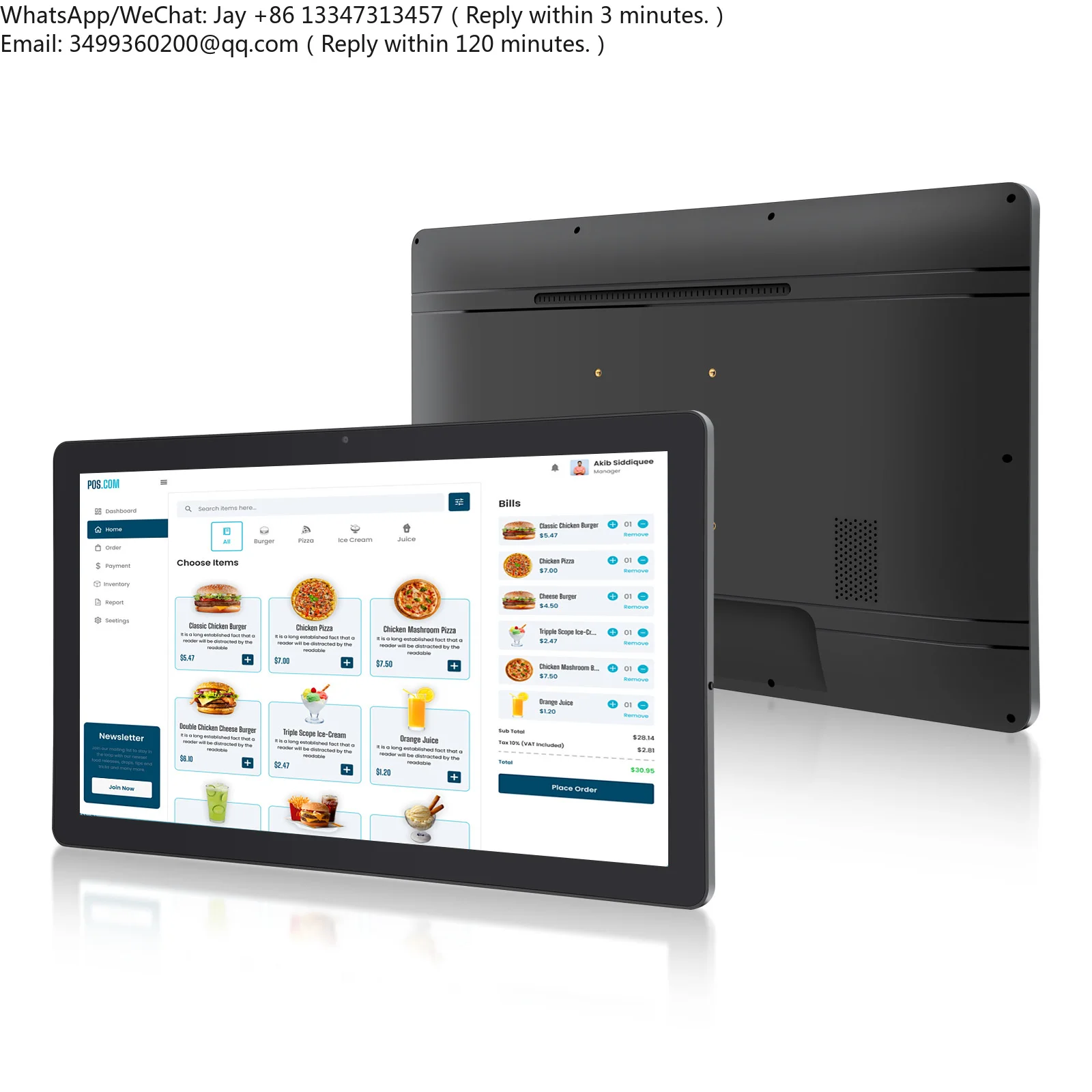 

Wholesale Price 21.5inch 1920x1080p Smart Capacitive IPS/TN Touch Screen Panel Monitor with USB/DVI Interface for Business