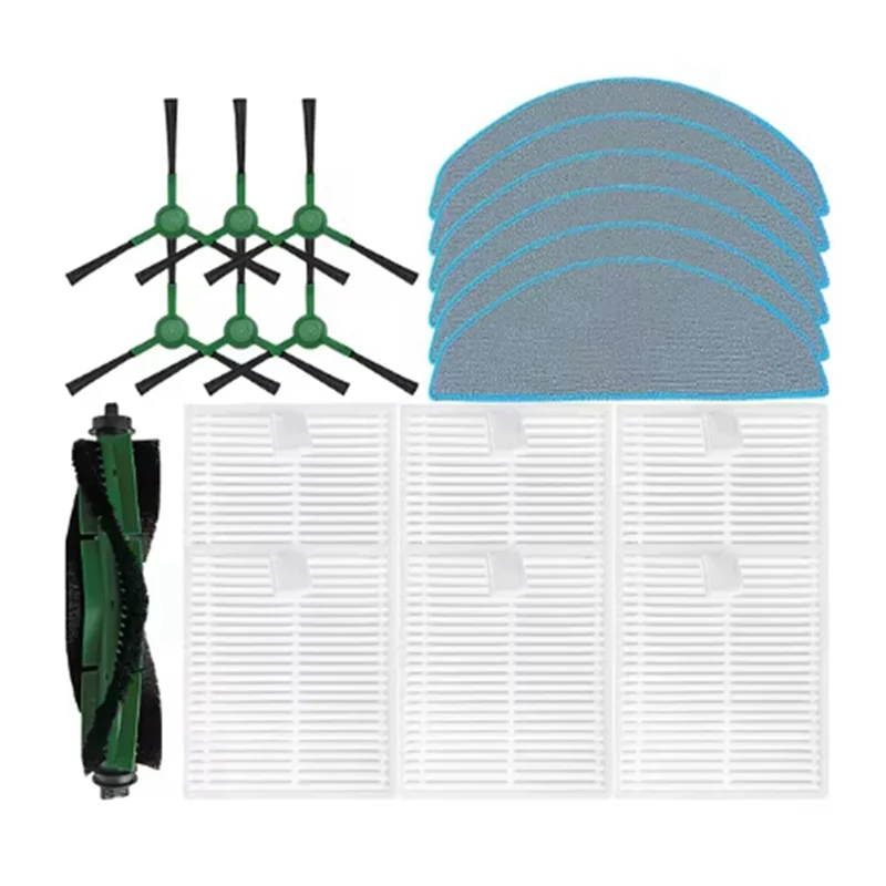 

Стабиль для Irobot Roomba Essential Y0112, основная боковая щетка, аксессуары для швабры с фильтром HEPA
