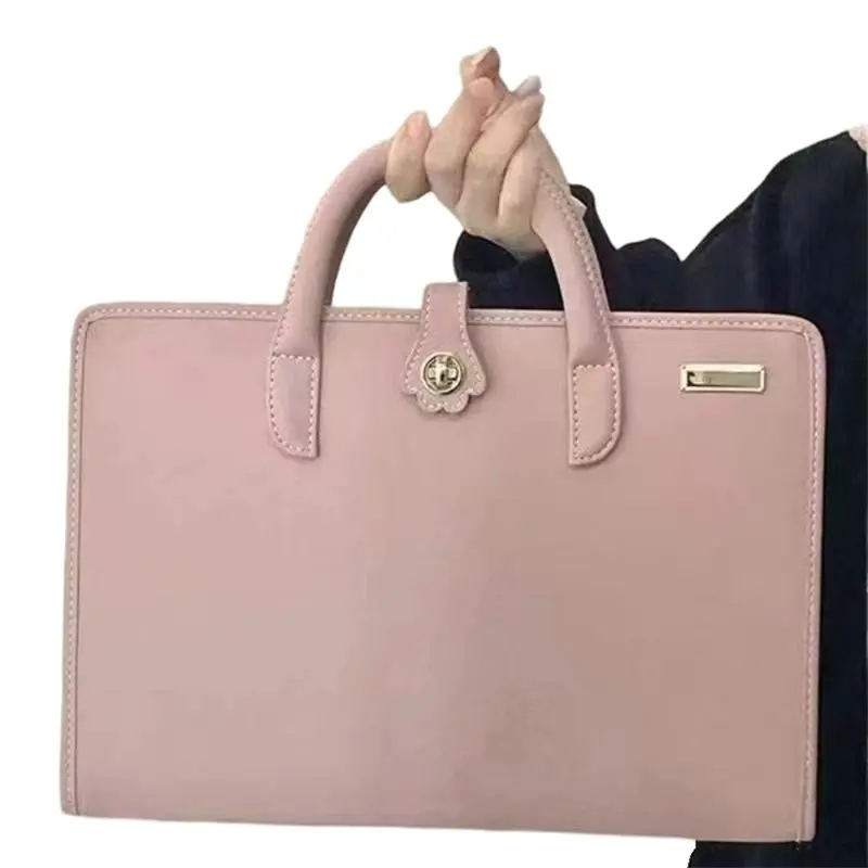 new-ラップトップハンドバッグ-男女兼用のスタイリッシュなpuブリーフケース、安全なコンピューターの持ち運びに最適です。