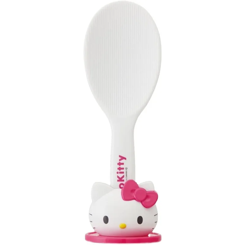 Hello Kitty Plastic Grote Rijstlepel Keukengereedschap Elektrische Rijstkoker Onderdelenopslag Rijstschep met Basis Desktop Decoratie