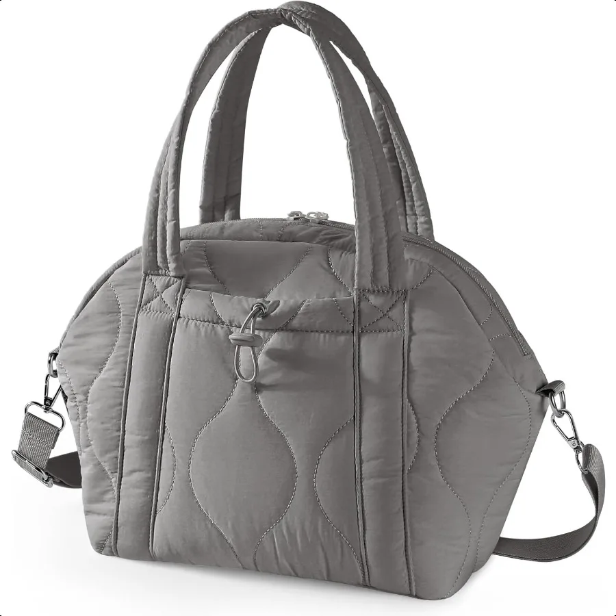 

Изолированные сумки для обеда для женщин, 12 л, серая пухлая сумка для обеда с плечевым ремнем, водонепроницаемая, герметичная, многоразовая, сохраняет еду, свеже