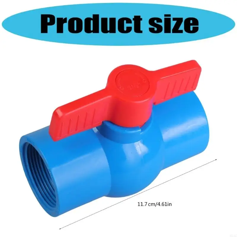 Materiali in PVC robusti Valvole del manuale con svolta a destra Design diametro da 47 mm per gesti fluidi HX6C