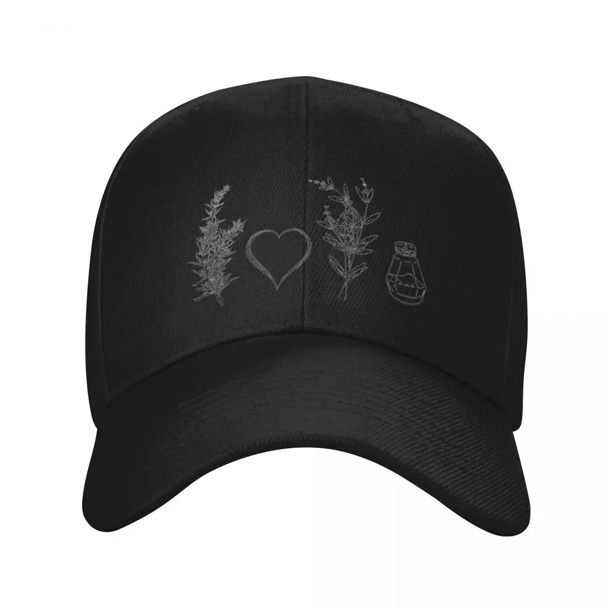 

Love Salt Rosemary Lavender Love, Practical magic, Inspirational, Love When You Can, Baseball Cap Custom Cap Women Hats Men's