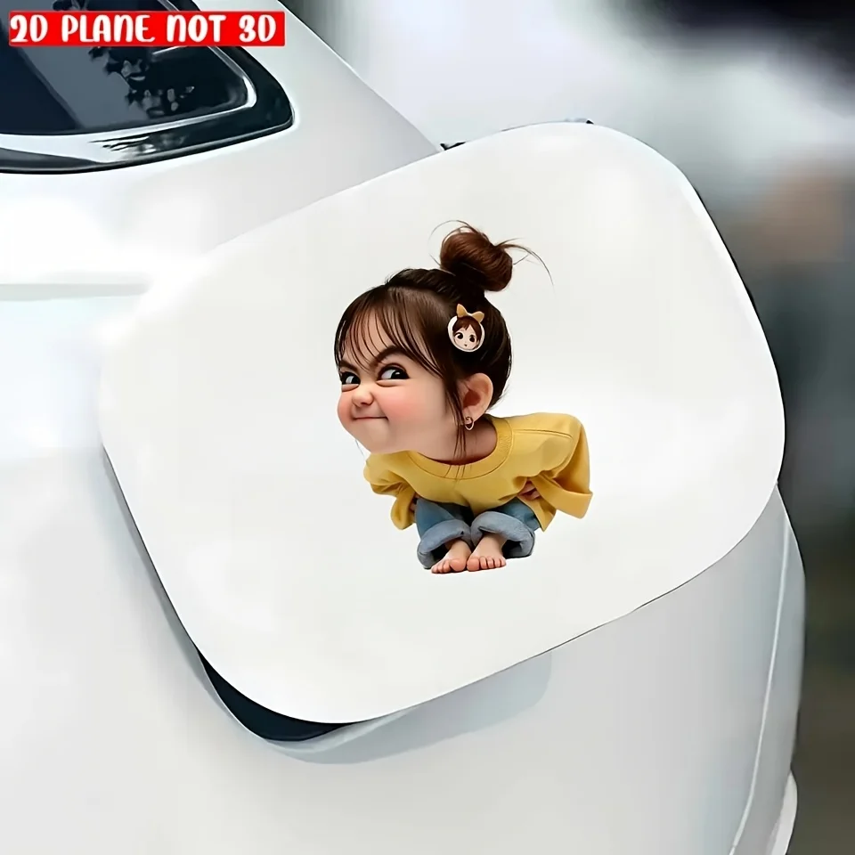 7 Zoll selbstklebender, wasserfester Vinyl-Aufkleber, 1 Stück, Sassy Girl-Aufkleber, Mehrzweck-Dekoration, passend für Glas, Metall, Keramikoberflächen, Styling