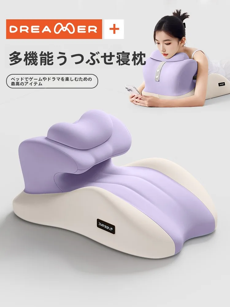 oreiller-de-chevet-en-mousse-a-memoire-de-forme-au-design-moderne-et-epure-pour-dormeurs-sur-le-ventre-avec-support-pour-telephone-et-housse-amovible-non-personnalisable