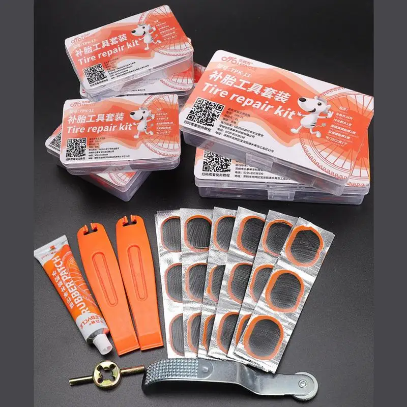 Fietsbanden Reparatie Set Band Lek Nood Reparatie Gereedschap Auto Band Reparatie Lijm Universele Motorfiets Binnenband Tool