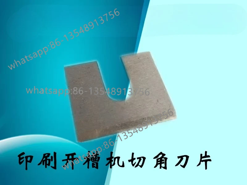 

Детали картонного оборудования Печатная долбежная машина Угловое режущее лезвие