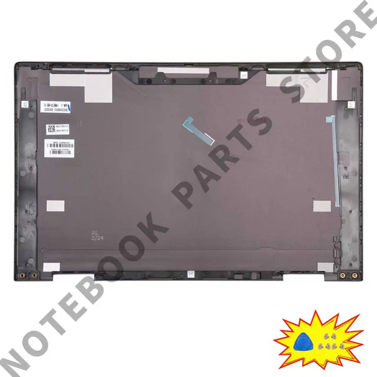 New Metal Covers For ENVY X360 13-AY 13z-ay TPN-C147 LCD Back Cover L94498-001 M15276 Top Lid  Brown 13.3 Inch