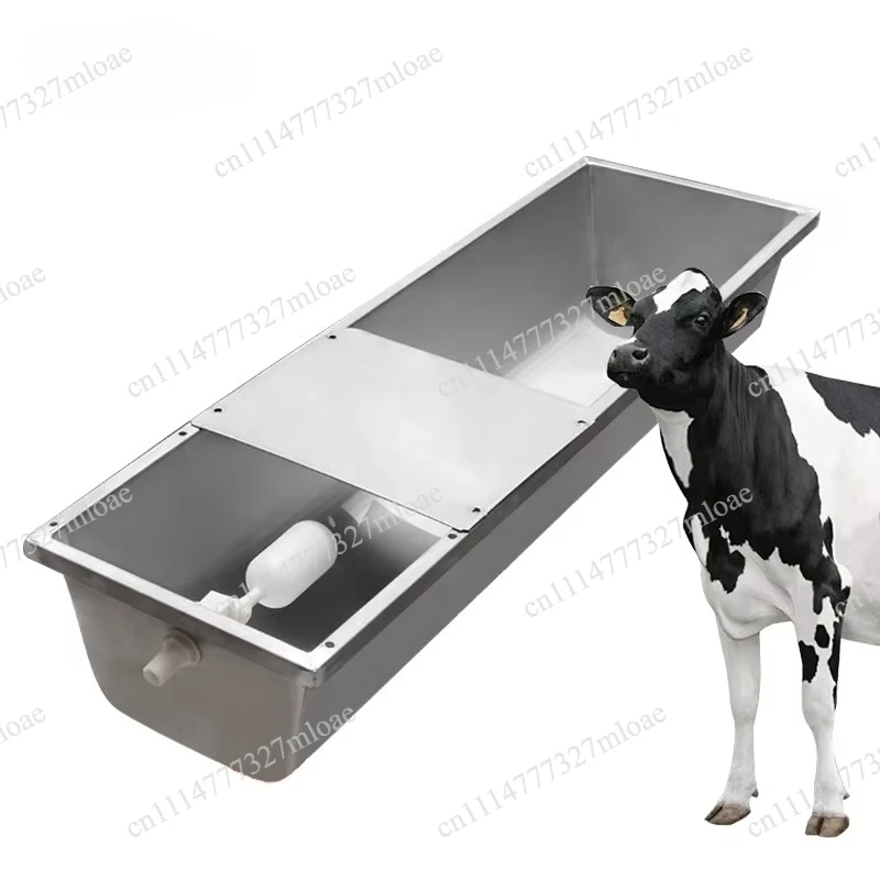 201 stainless steel cow trough, cow water dispenser with float valve
