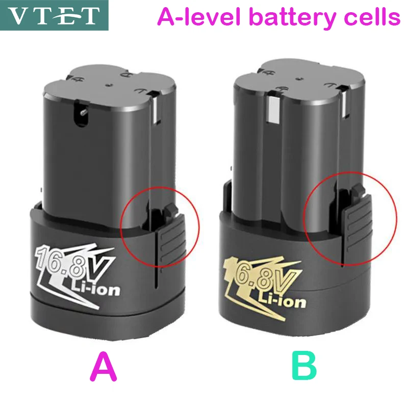 New 16.8v 4800mAh Universal Rechargeable Lithium Battery For Power Tools Electric Screwdriver Electric drill Li-ion Battery