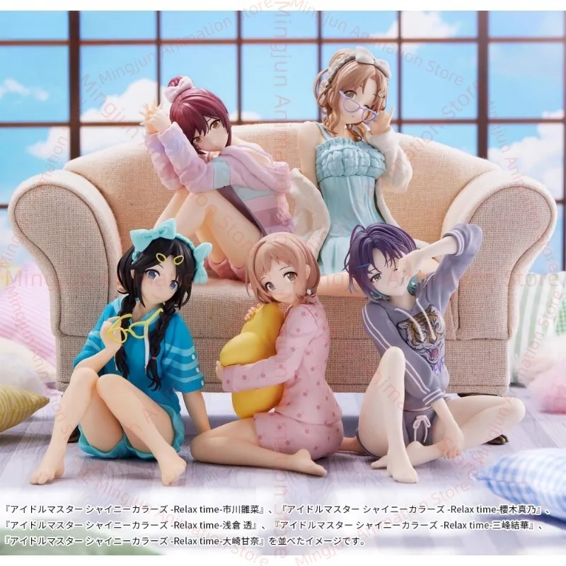 In Stock BANDAI BANPRESTO Idol Master Hina Ichikawa Mitsuka Yukka Osaki Kana Toru Asakura Shino Sakuragi Toy Gift Collection