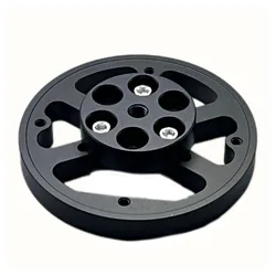 Optical Equatorial Mount Adapter Plate Black/Silver Color Randomly Supports EQ3EQ5 And Supports 3/8 Tripod