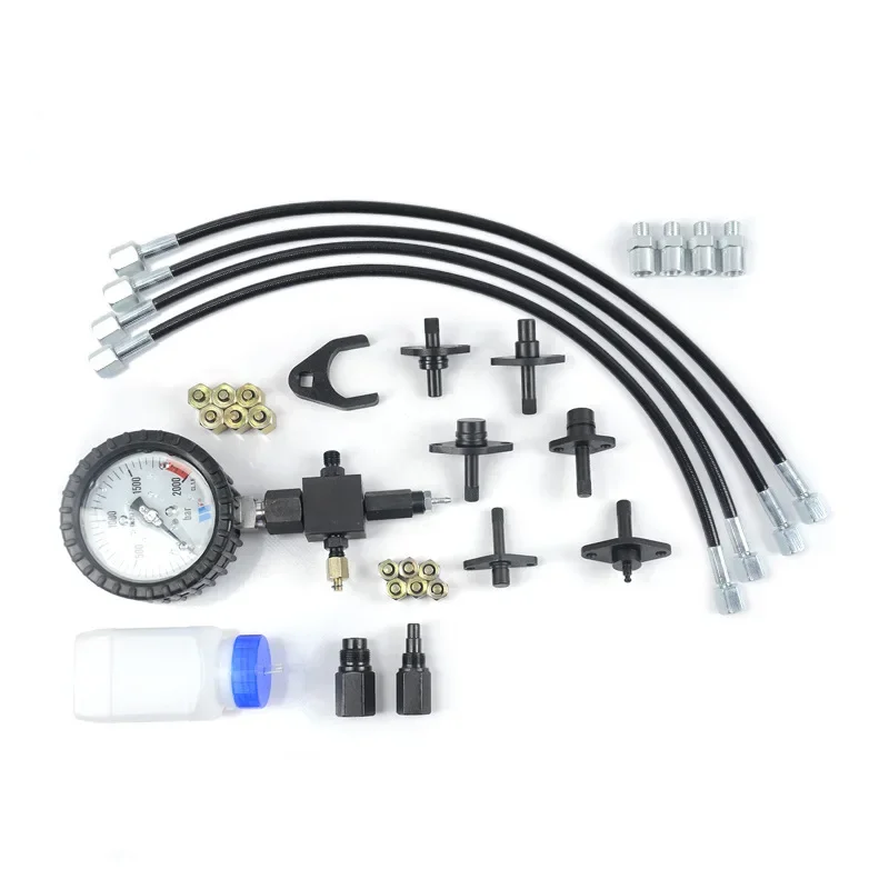 Auto Diesel Common Rail Pressure Detection Tool Kits On-Board Fuel Circuit Tester for Vehicle