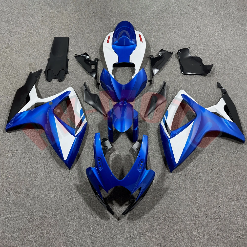 

Motorcycle Fairing Kit Fit For GSX-R 600 750 GSXR600 GSXR750 2006 2007 K6 K7 Bodywork Set High Quality ABS Injection Blue White