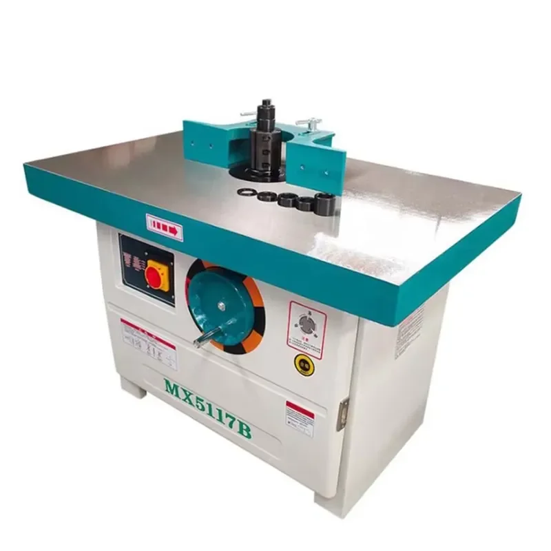 MX5117B Vertical Woodworking Industrial Fixed Shaft Single Sliding Table Tilt Spindle Moulder Quality Milling Moulding Motor